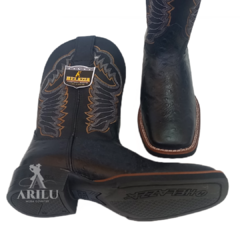 Bota Texana Helazza Masculina Preto Z65 20224 na internet