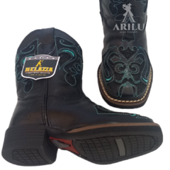 Bota Texana Helazza Infantil Preto 4625 na internet
