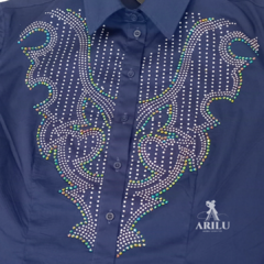Camisa West Dust Feminina Marinho CA28601 - comprar online