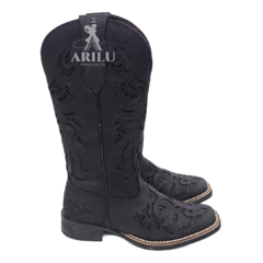 Imagem do Bota Texana Helazza Feminina Preta 197B 60224