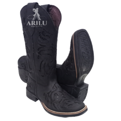 Bota Texana Helazza Feminina Preta 197B 60224 na internet