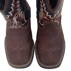Bota Texana Helazza Infantil Café 20024 - comprar online