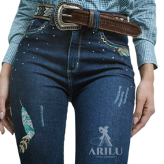 Calça Penssy Rodeo Feminina Flare Maggie - Agroarilu Moda Country