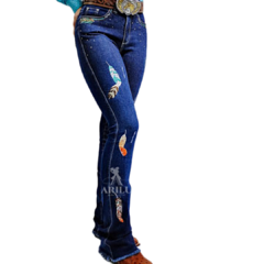 Calça Penssy Rodeo Feminina Flare Maggie