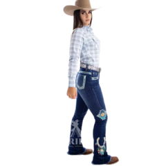 Calça Penssy Rodeo Feminina Valentina - Agroarilu Moda Country