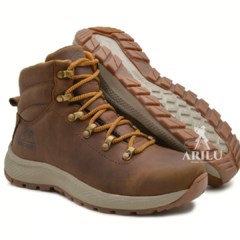 Coturno Macboot Batu 04 Barus Nobuck Brown E 240524FZ