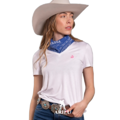 T-Shirt Tassa Feminina Classica Branca 3090.54