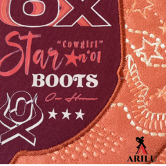 T-Shirt Ox Horns Infantil Menina Vinho 5272 - Agroarilu Moda Country