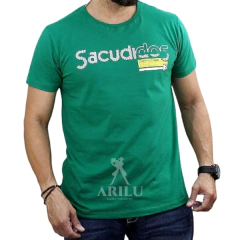 Camiseta Sacudido's Masculino Logo Verde CMP-21 na internet