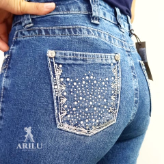 Calça Tassa Feminina Boot Cut Gold Brilhos 5230.1 - comprar online