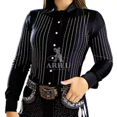 Body Penssy Rodeo Feminina Texas Preto - comprar online