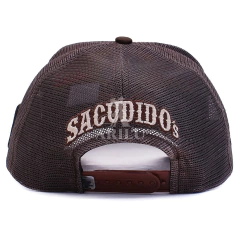 Boné Sacudido's 4x4 Areia e Marrom BN405SCD - Agroarilu Moda Country