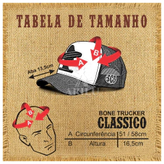Imagem do Boné Sacudido's Logo Estilizado Laranja BN354SCD