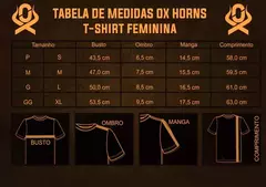 T-Shirt Ox Horns Feminina Petroleo 6488 - loja online