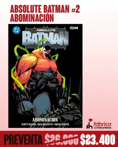 Preventa / Absolute Batman Vol. 2