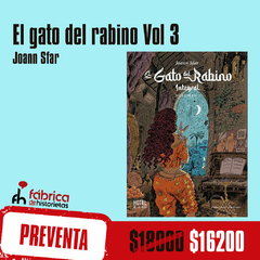 Preventa - El gato del rabino 3 - comprar online