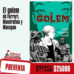 Preventa - El Golem - comprar online