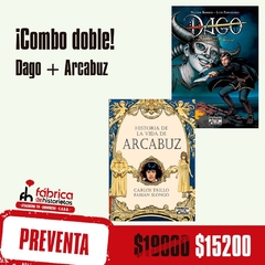 Preventa - Doble: Historia de la vida de Arcabuz + Dago: Polichinela y el Diablo - comprar online