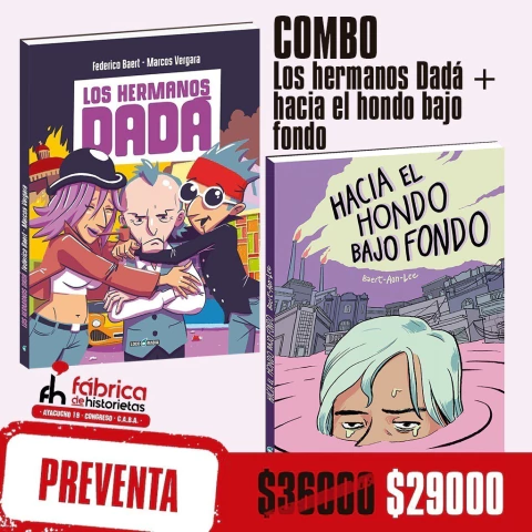 Preventa - Los hermanos Dadá combo - comprar online