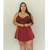 Imagem do Camisola Noele Plus Size Liganete e Renda