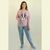Imagem do Pijama Longo Inverno Adulto Com Tapa Olho Feminino