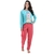 Pijama Longo Inverno Adulto Com Tapa Olho Feminino - comprar online
