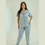 Pijama Adulto Feminino Americano Meia Manga - comprar online