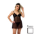 Imagem do Camisola e Calcinha de Tule e Renda Sensual Nubia