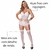Espartilho Sexy Feminino Completo Com Renda