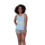 Pijama Curto Feminino Regata Mescla de Verão