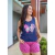 Pijama Curto de Adulto Feminino Regata na internet