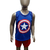 Pijama Curto Infantil Regata Masculino de Heróis - Bella Pelle | Moda Íntima