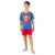 Pijama Curto Infantil Masculino de Heróis - comprar online