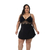 Camisola Jamile Com Renda Sensual Plus Size