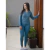 Pijama Feminino Inverno Suede Liso Blusa Manga longa com Renda e Calça Slim na internet