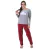 Pijama de Frio Plush Feminino Adulto Bocejinho Inverno Soft