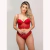Conjunto de Cropped Com Bojo de Renda Feminino Anita