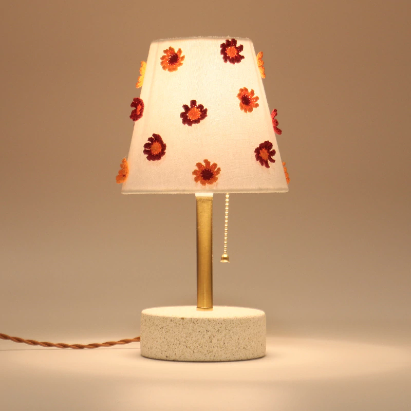 Mini Lampe Cabaret Crocheter I