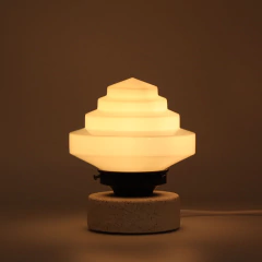 Luminária de Opalina escadinha Vintage Mini - loja online