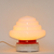 Luminária de Opalina Escadinha - Plafonnier Vermelho - comprar online