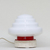 Luminária de Opalina Escadinha - Plafonnier Vermelho - comprar online
