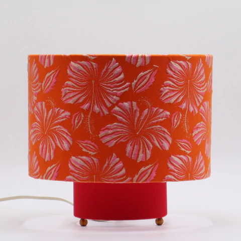 Abajur Leve Nano Hibisco