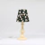 Mini Lampe Marguerites Noir - Base em Madeira na internet
