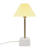 Abajur Plissado Xadrez Amarelo e Branco na internet