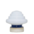 Luminária de Opalina Escadinha - Plafonnier Azul na internet