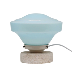 Luminária de Opalina Vintage Chapéu Azul - comprar online