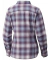 CAMISA COLUMBIA DAMA SILVER RIDGE FLANNEL MANGA LARGA (21-705) - Tiempo De Aventura Outdoor