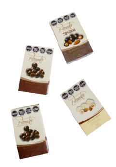 Almendras bañadas con chocolate semiamargo - comprar online