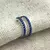 Piercing Fake Dois Aros Cravejado Prata 925