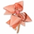 Tiara de laço boutique brilhoso salmon